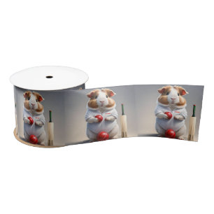 Cricket Guinea Pig,  Satin Ribbon
