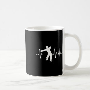 Cricket Heartbeat - Funny Cricketer Coffee Mug