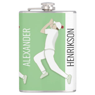 Cricket Hip Flask