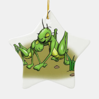 Cricket hug.JPG Ceramic Tree Decoration
