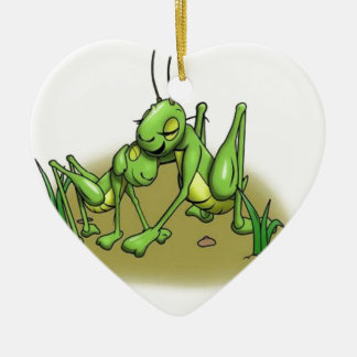 Cricket hug.JPG Ceramic Tree Decoration