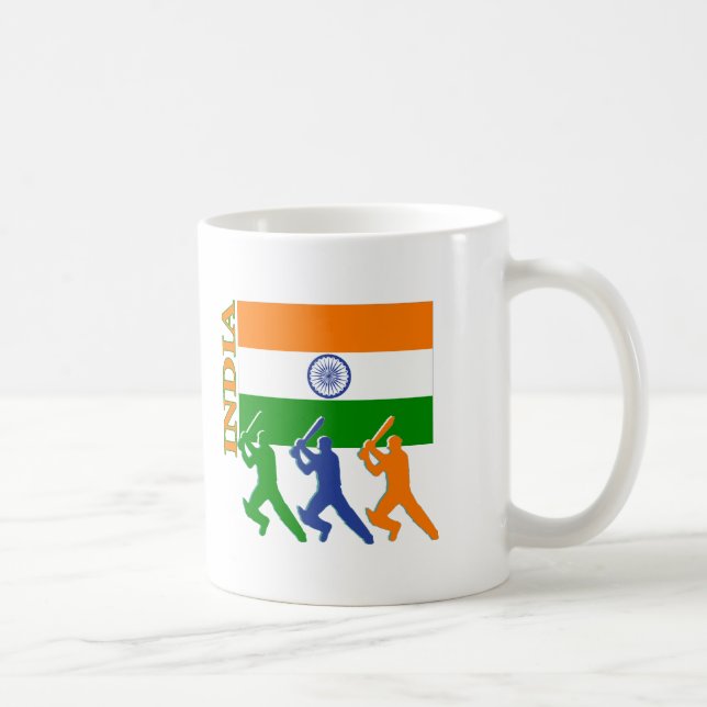 Cricket India Coffee Mug (Right)