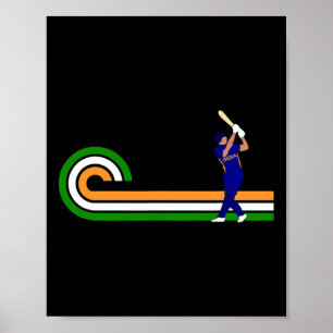 Cricket India For Cricketers Players And Indian Cr Poster