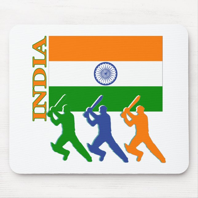 Cricket India Mouse Mat (Front)