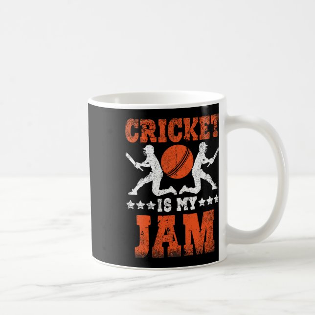 Cricket Is My Jam Cricket  Coffee Mug (Right)