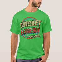 Cricket legend sport design friends