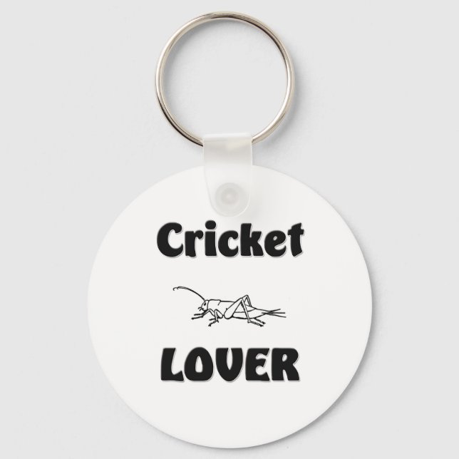 Cricket Lover Key Ring (Front)