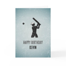 Cricket Lover - Modern Sports Themed Male Birthday