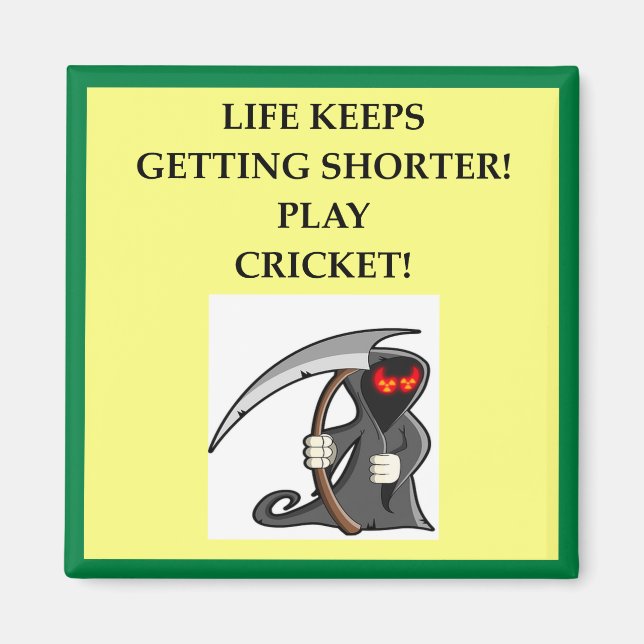 CRICKET MAGNET (Front)