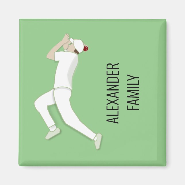 Cricket Magnet (Front)