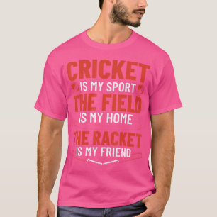 Cricket Match Player Cricket Player Cricket Bowler T-Shirt