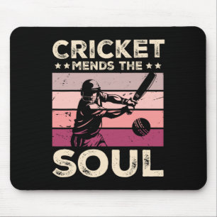 Cricket Mends The Soul Mouse Mat