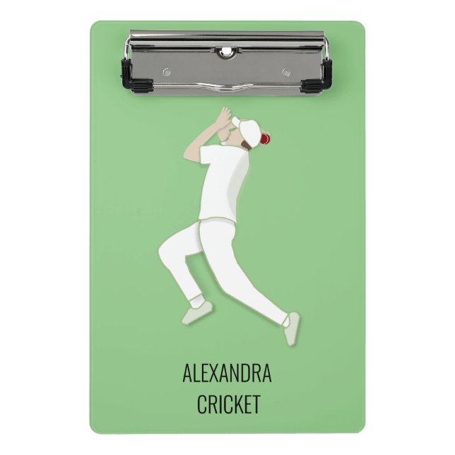 Cricket Mini Clipboard (Front)