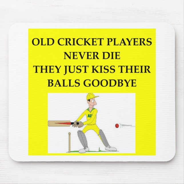 CRICKET MOUSE MAT (Front)