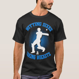 Cricket National Heart India Flag Tter Tsman Sport T-Shirt