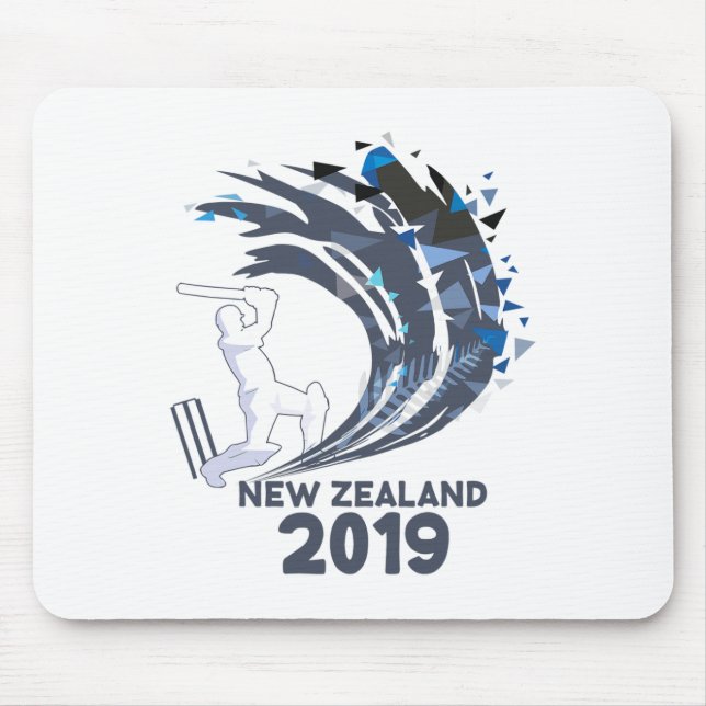 Cricket New Zealand  Mouse Mat (Front)