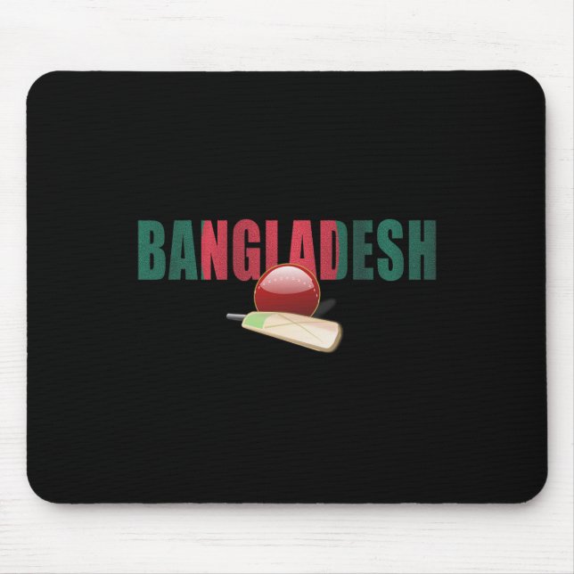 Cricket Ngladesh Flag T Ll  Mouse Mat (Front)
