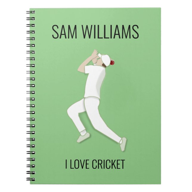Cricket Notebook (Front)