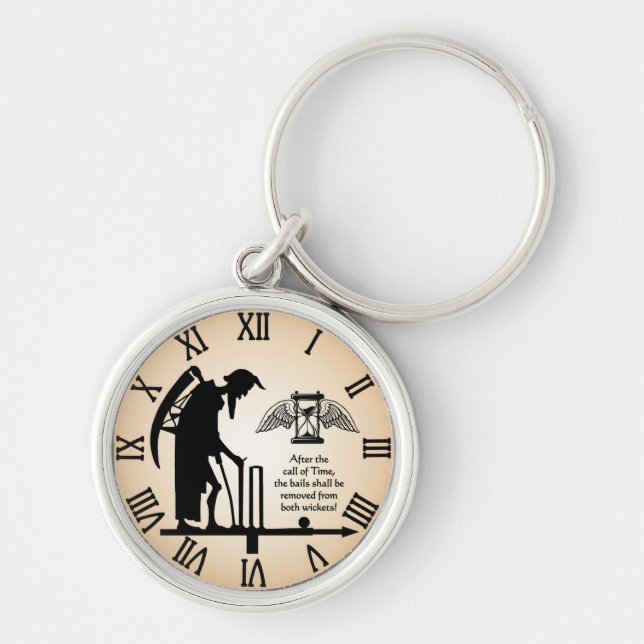 Cricket - Old Father Time Keyring (Front)