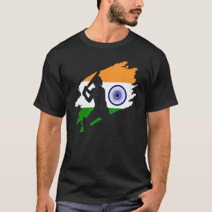 Cricket Patriotic India Sports Jersey Gift T-Shirt