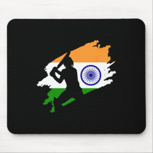 Cricket Patriotic India Sports Jersey Gift Women G Mouse Mat