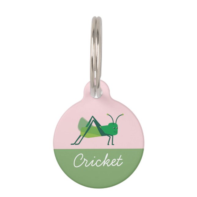 Cricket Pet Tag (Front)