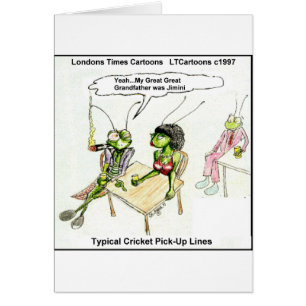 Cricket Pick-Up Lines Funny