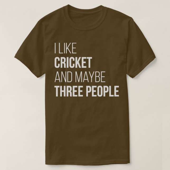 Cricket Player18  T-Shirt (Design Front)