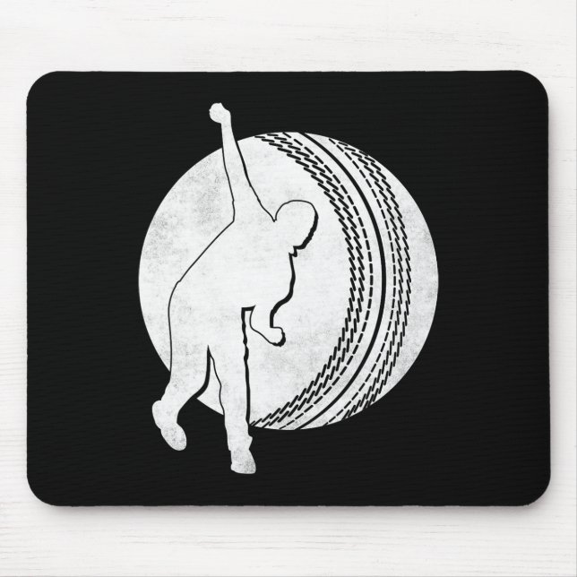 Cricket Player 12  Mouse Mat (Front)