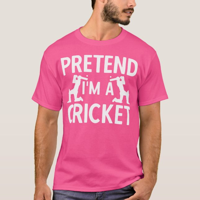 Cricket Player Cricket Sport Cricket T-Shirt (Front)