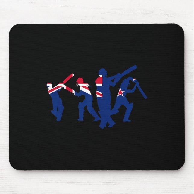 Cricket Player Designs  Mouse Mat (Front)