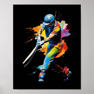 Cricket Player Game Poster