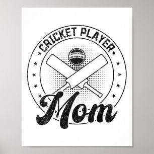 Cricket Player Mom 1 Poster