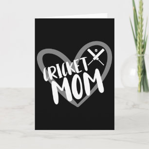Cricket Player Mom Card