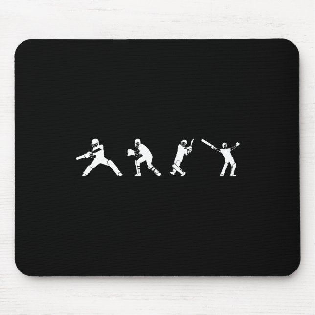Cricket Player Sport  Mouse Mat (Front)