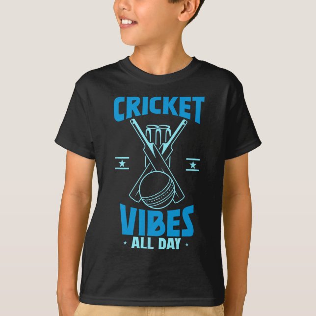 Cricket Player Sports  T-Shirt (Front)