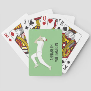 Cricket Playing Cards
