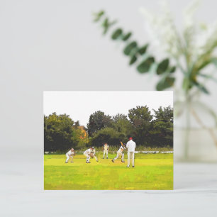 CRICKET POSTCARD