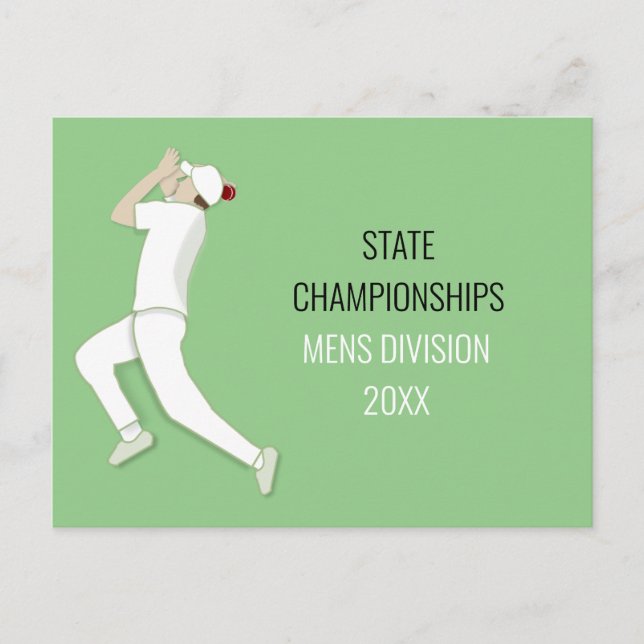 Cricket Postcard (Front)