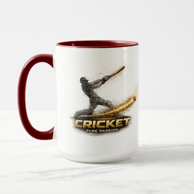 Cricket Pure Passion Gold Motion Combo Mug (Left)