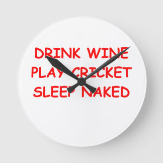 cricket round clock