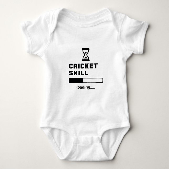 Cricket skill Loading...... Baby Bodysuit (Front)