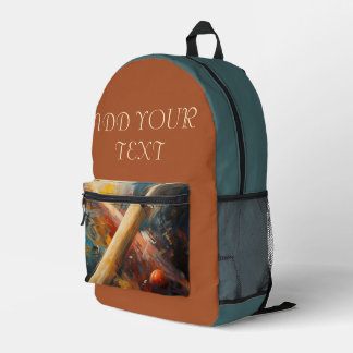 Cricket Sport Backpack – Design for Players & Fans