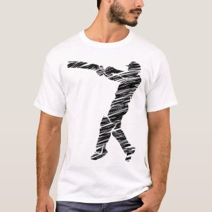 Cricket Sport Player 6 T-Shirt