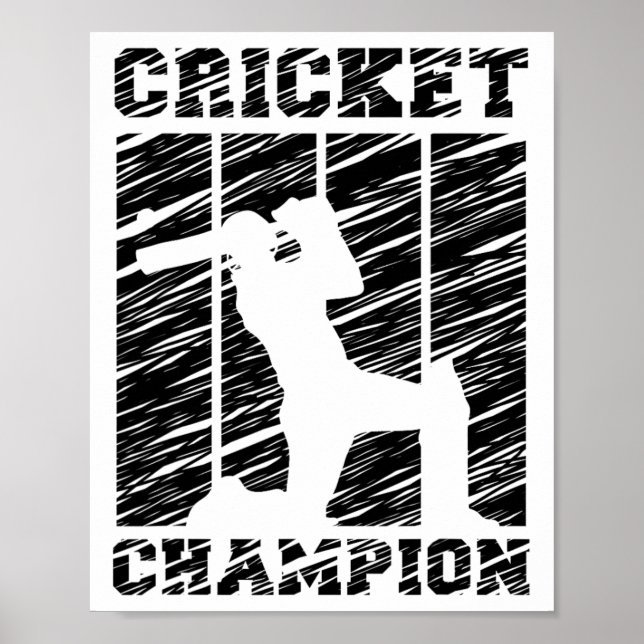 Cricket Sport Player 9  Poster (Front)