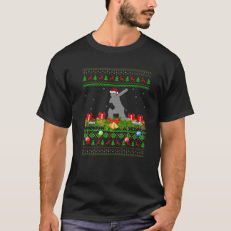 Cricket Sports Lover Xmas Santa Ugly Cricket Chris T-Shirt