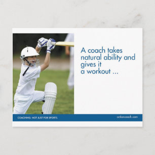 Cricket Sports Postcard