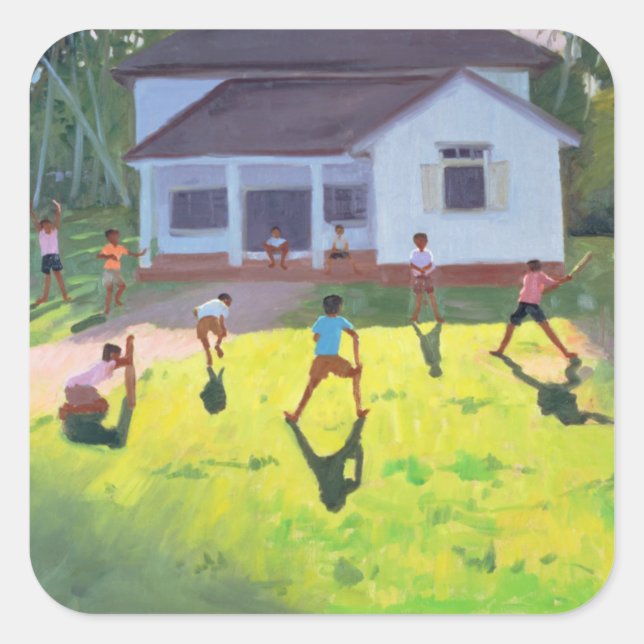 Cricket Sri Lanka 1998 2 Square Sticker (Front)