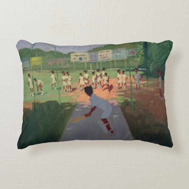 Cricket Sri Lanka Decorative Cushion (Front)
