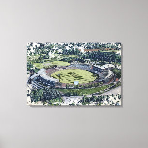 Cricket Stadium Art - Southampton, Hampshire Canvas Print